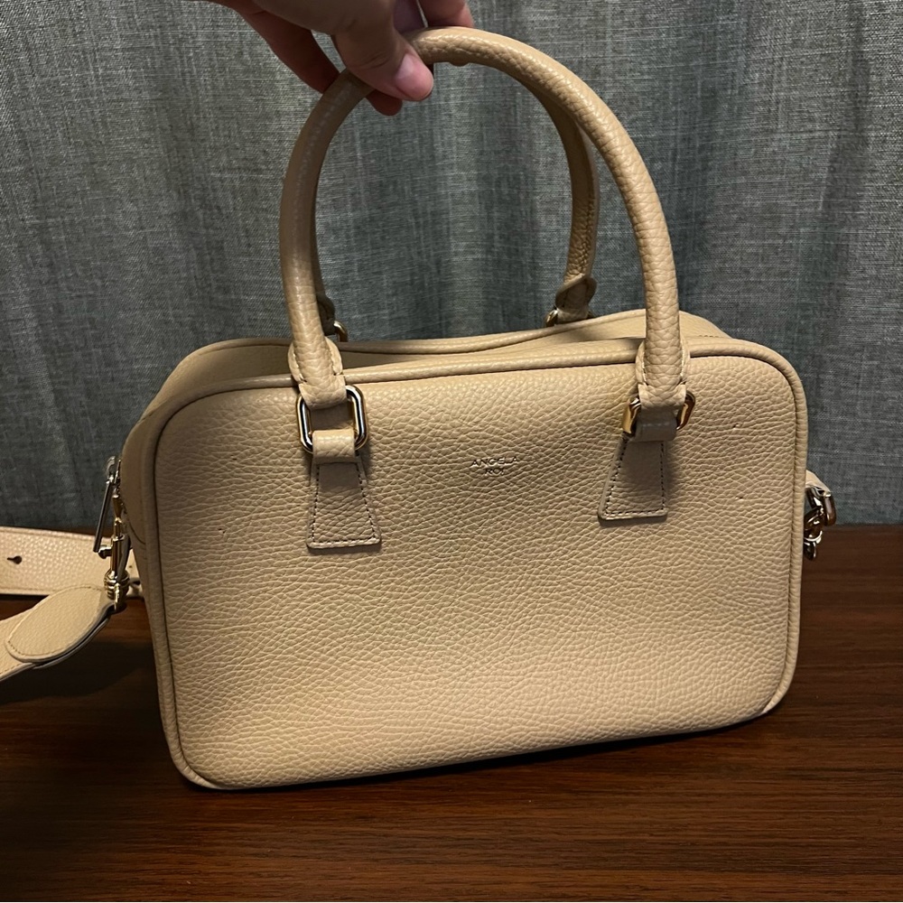 Angela Roi Barton Bag in Ecru